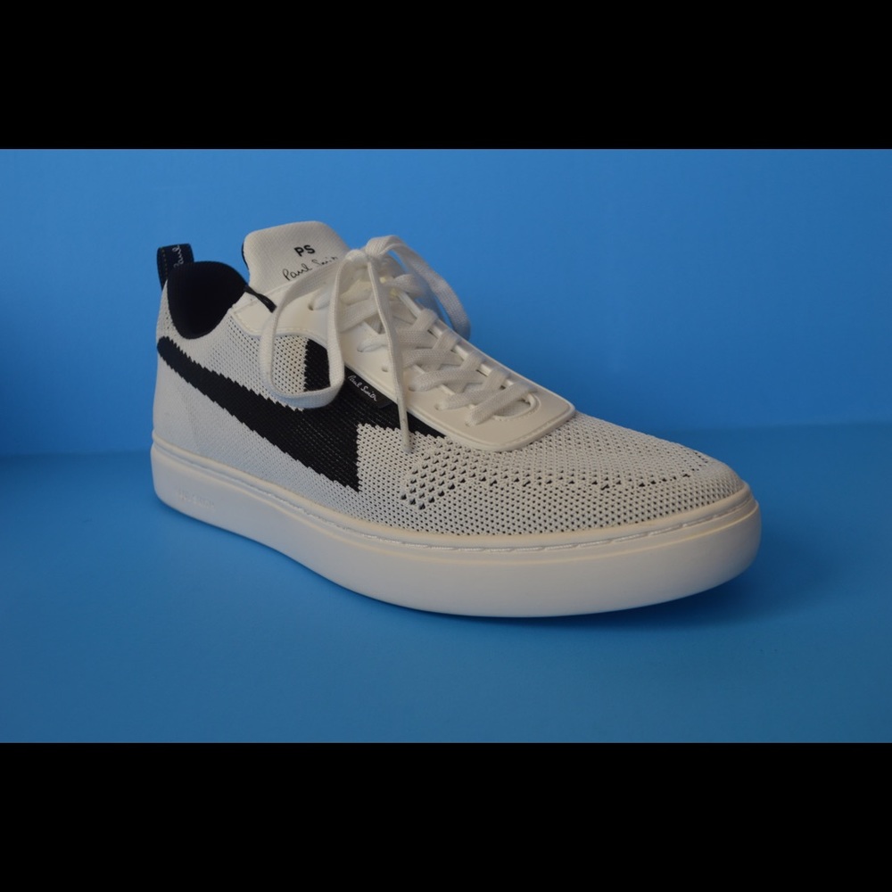New Juno White Knitted Paul Smith Shoes
